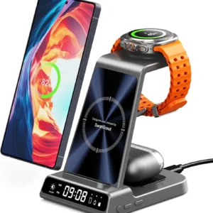 3-in-1 Wireless Charging Station for Samsung Devices