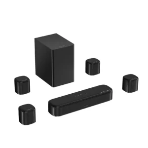 7.1ch Soundbar with Dolby Atmos for TV, Surround Sound System with 5.25" Subwoofer & 4 Surround Speakers