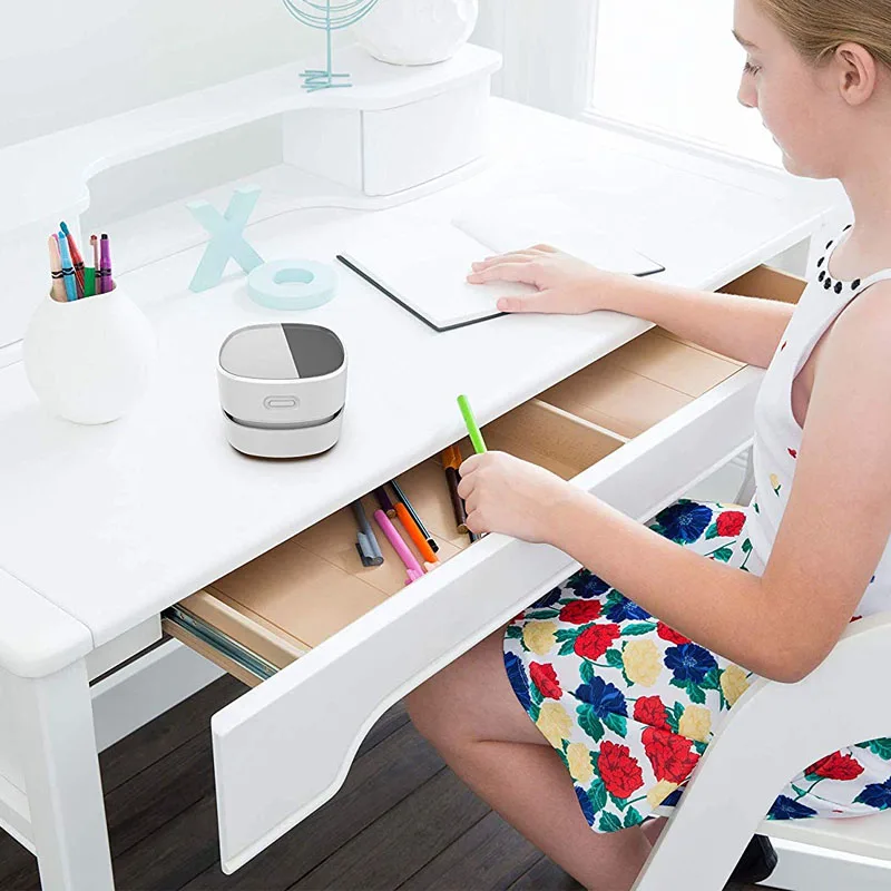 Wireless Desktop Vacuum Cleaner USB Rechargeable for Office, School, Home - Image 2