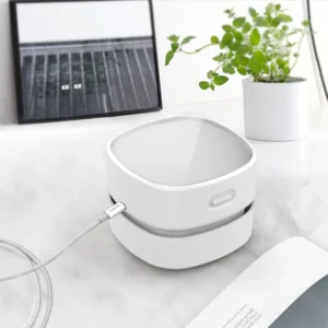 Wireless Desktop Vacuum Cleaner USB Rechargeable for Office, School, Home - Thumbnail Image 3