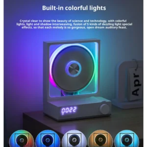 HOTT C229 CD Player Portable Bluetooth with Speaker - Thumbnail Image 4